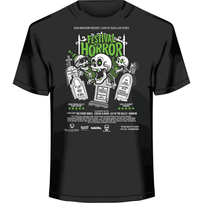 Dead Northern 2025 Limited Edition Film Festival T-Shirt