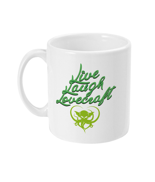 Live Laugh Lovecraft Ceramic mug
