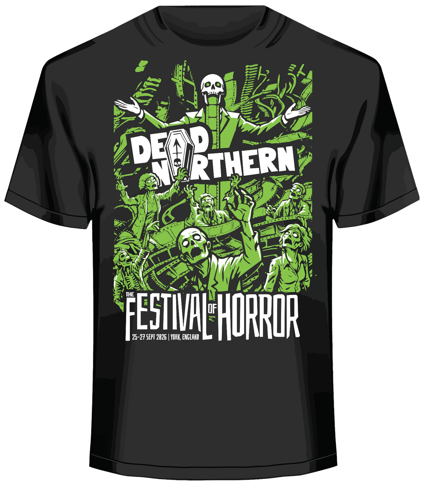 Official 2026 Dead Northern Festival T-Shirt | Limited Edition